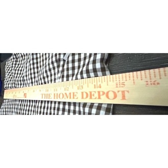 Honey Punch Brown Gingham Mini Dress Sundress Lined Womens Large Preppy Classic - Picture 5 of 15